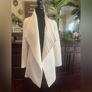BB Dakota Steve Madden Cream Quilted Women's Cardigan